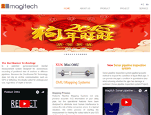 Tablet Screenshot of magitech.com.tw